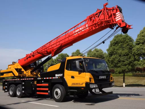 Mobile Crane (50–80 Ton Capacity)